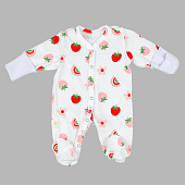 Комбинезон Клубничка Чуди Кидс 454125-11 белый 01